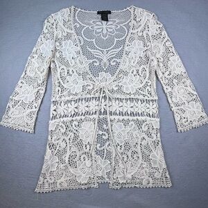 Ladies lace 100% Cotton Beach Cover Up